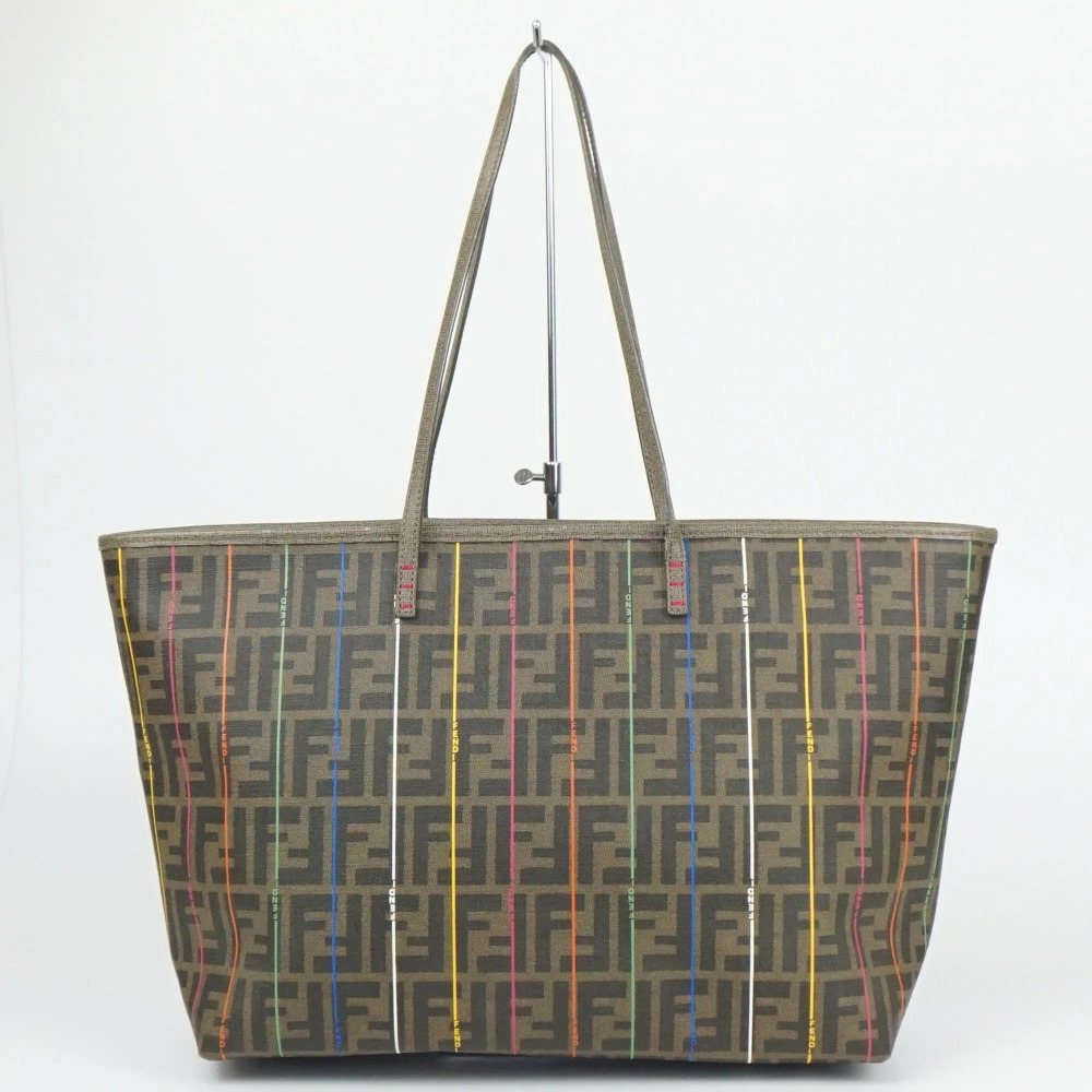 Fendi Zucca tote bag brown multicolor shoulder